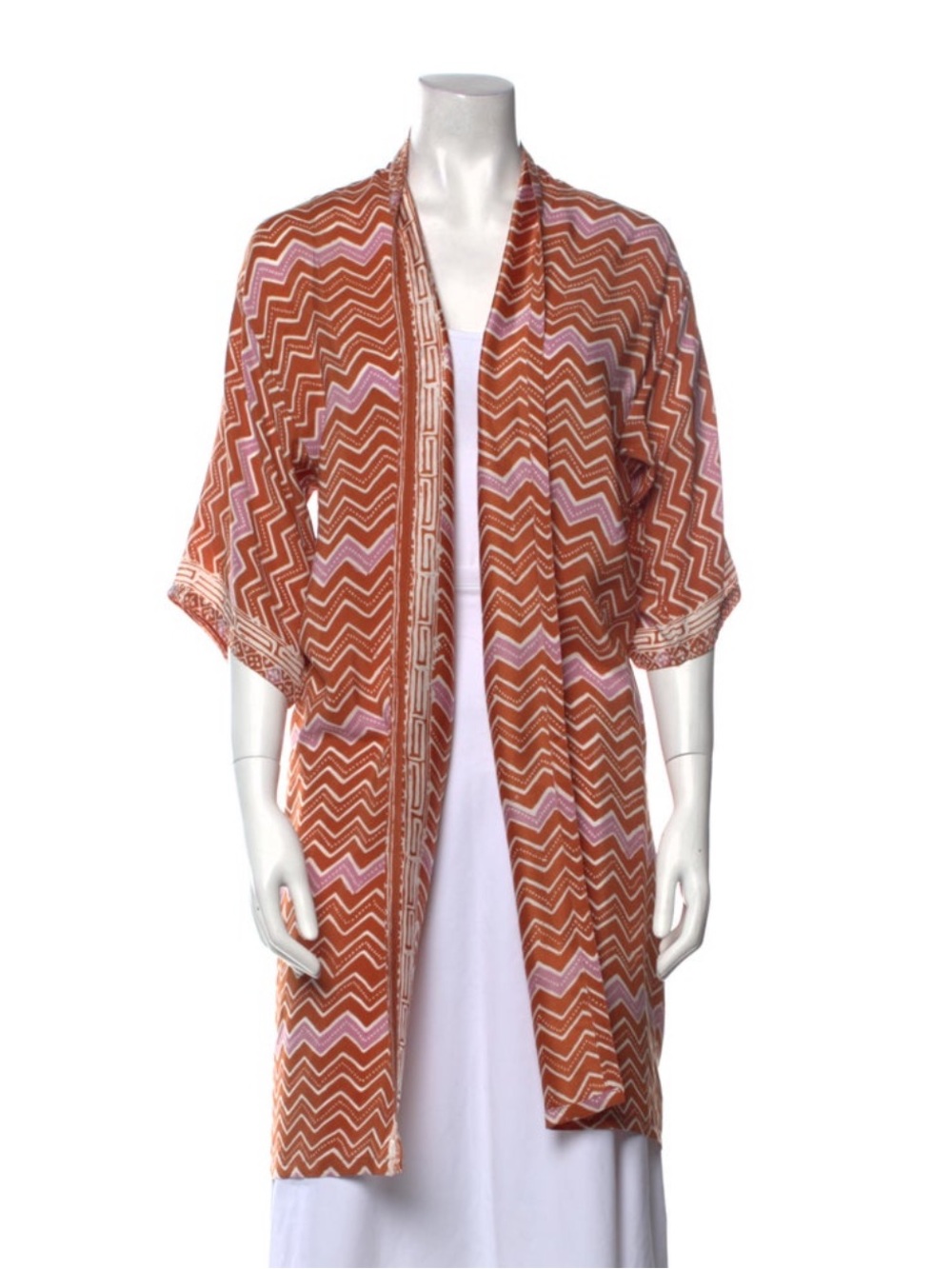 Natalie Martin silk Lennon kimono